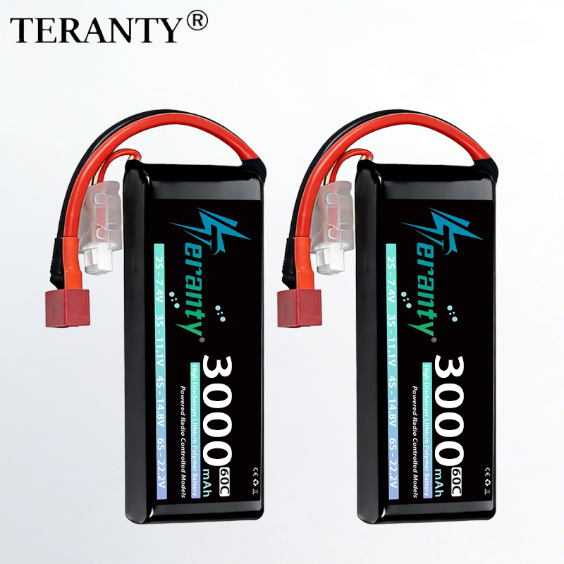 Rc Hobby Truck - Batería Lipo TERANTY 2S 3000mAh 7.4V