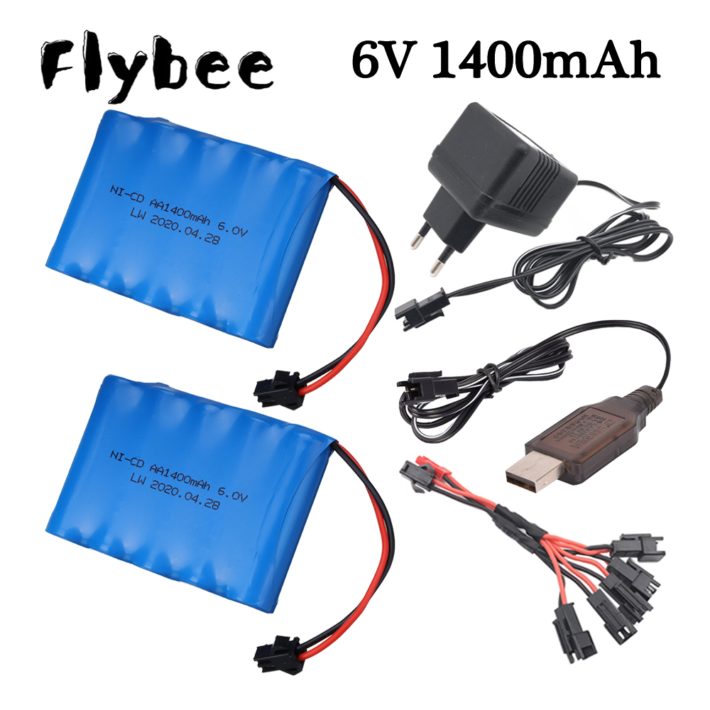 Rc Hobby Truck - Batería NiCD de 6v y 1400mAh