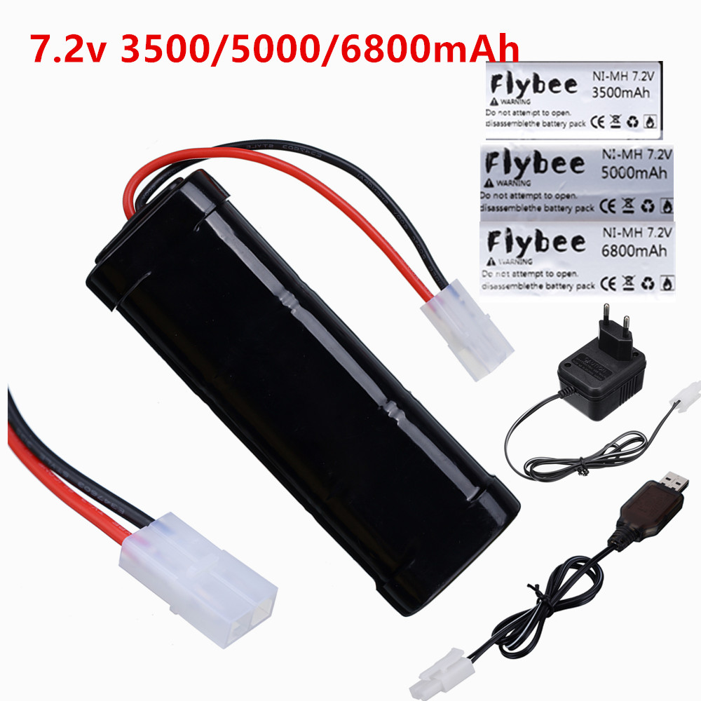 Rc Hobby Truck - Nueva batería de 7.2V 5000/6800mAh NiMH