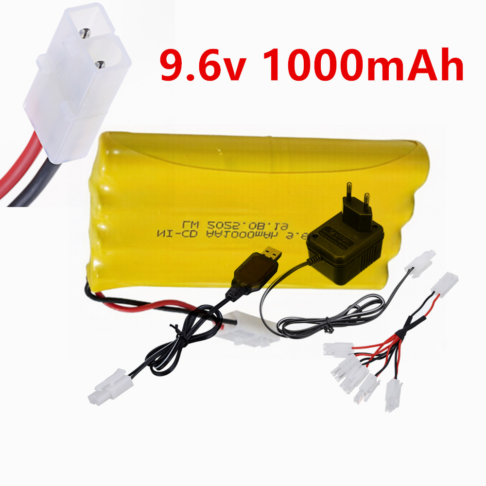 Rc Hobby Truck - Batería recargable Ni-CD AA de 9.6v