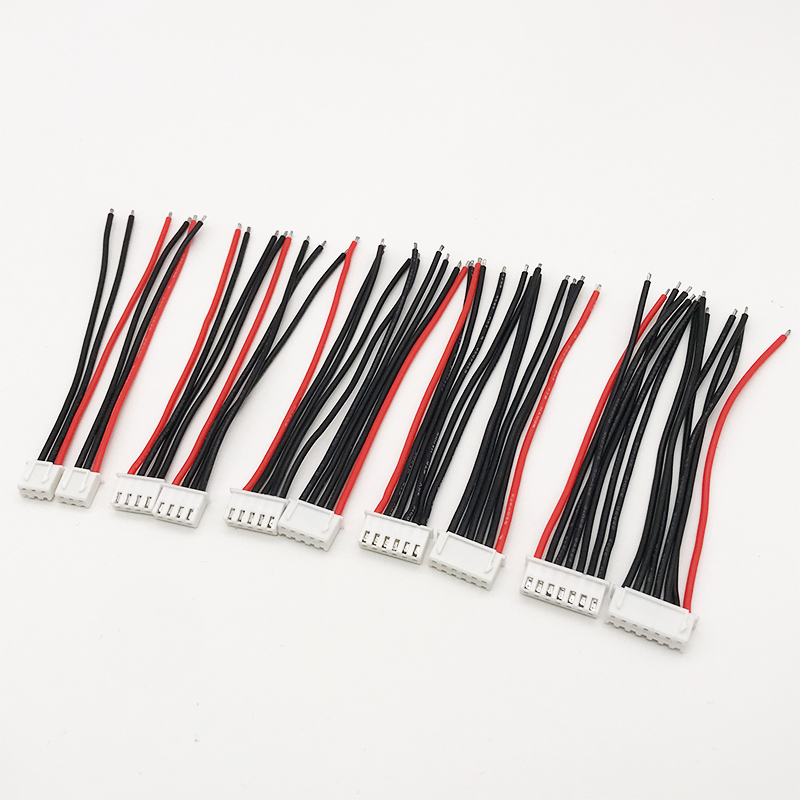 Lipo Battery 4S - 10 unids/lote 1S/2S/3S/4S/5S/6S/8S Cable cargador de
