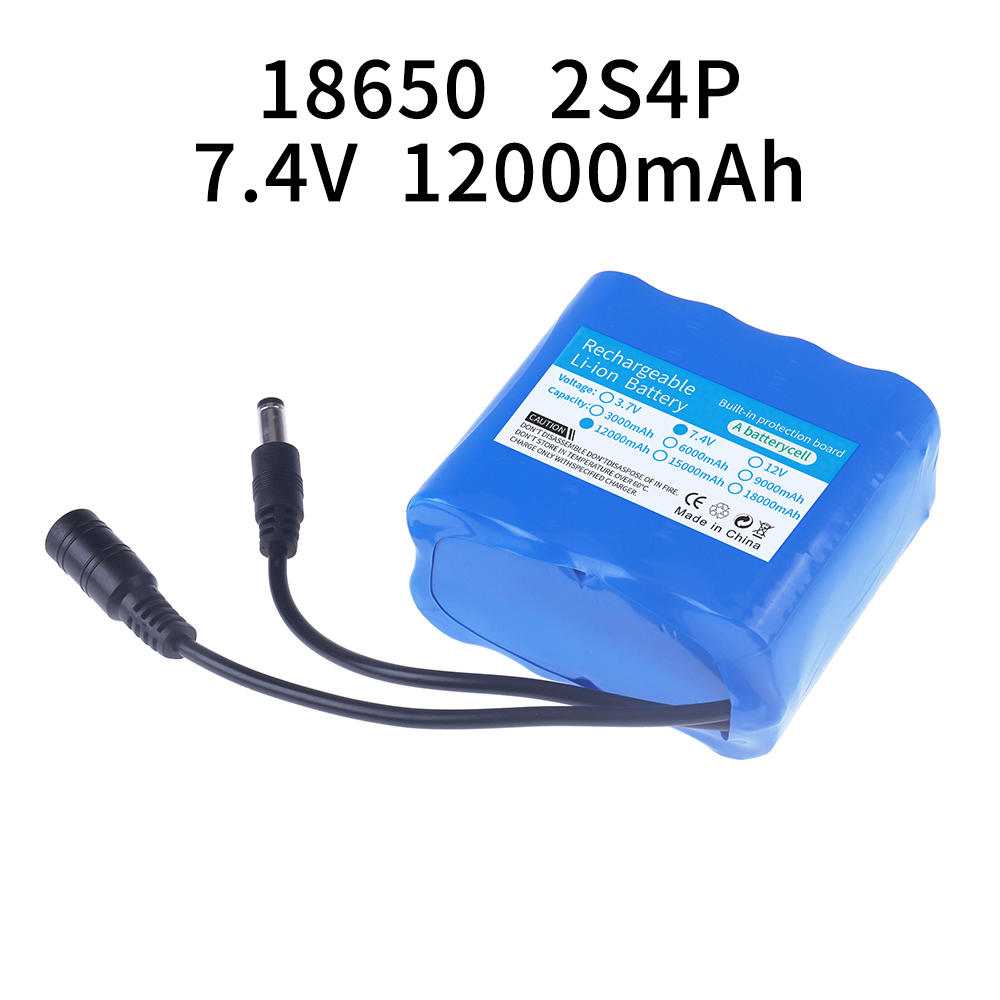 Batería de litio 2S4P 18650 7, - Rc Hobby Light reseña y precio