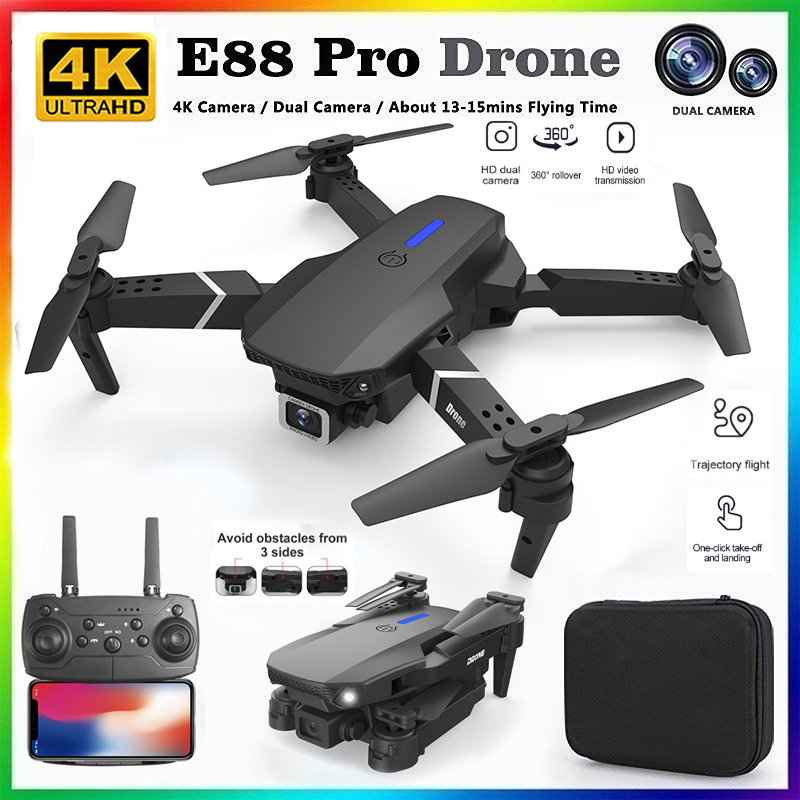 Nuevo Dron RC Profesional E88  - Rc Hobby Grade Helicopter reseña y precio