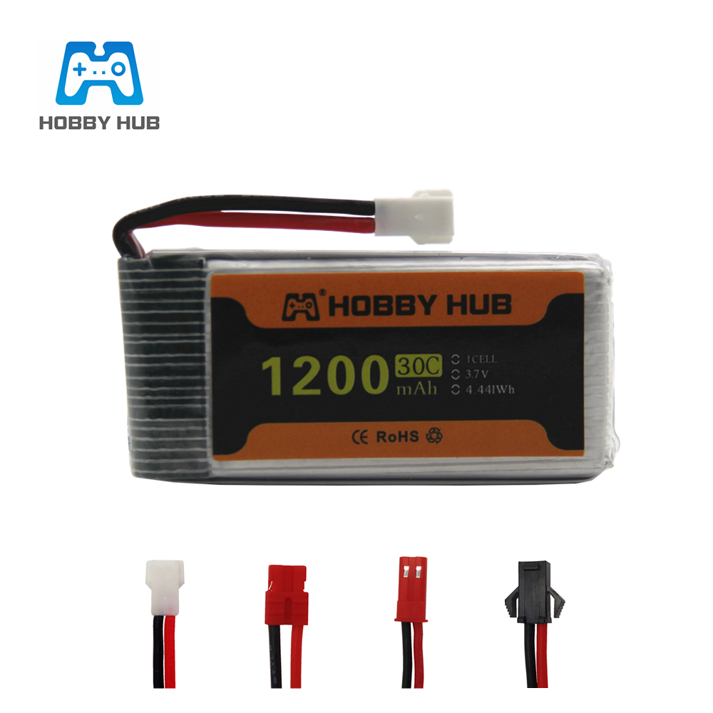 Batería Lipo 3.7V 1200mAh 30C  - Rc Hobby Airplanes reseña y precio