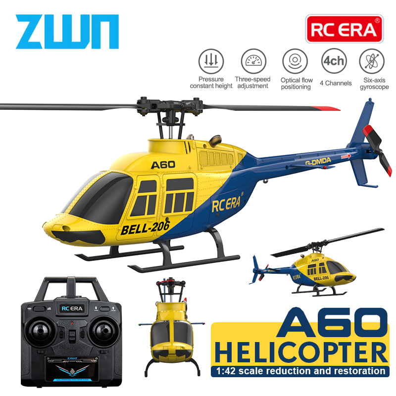 Helicóptero A60 RC 2,4G girosc - Rc Hobby Grade Helicopter reseña y precio