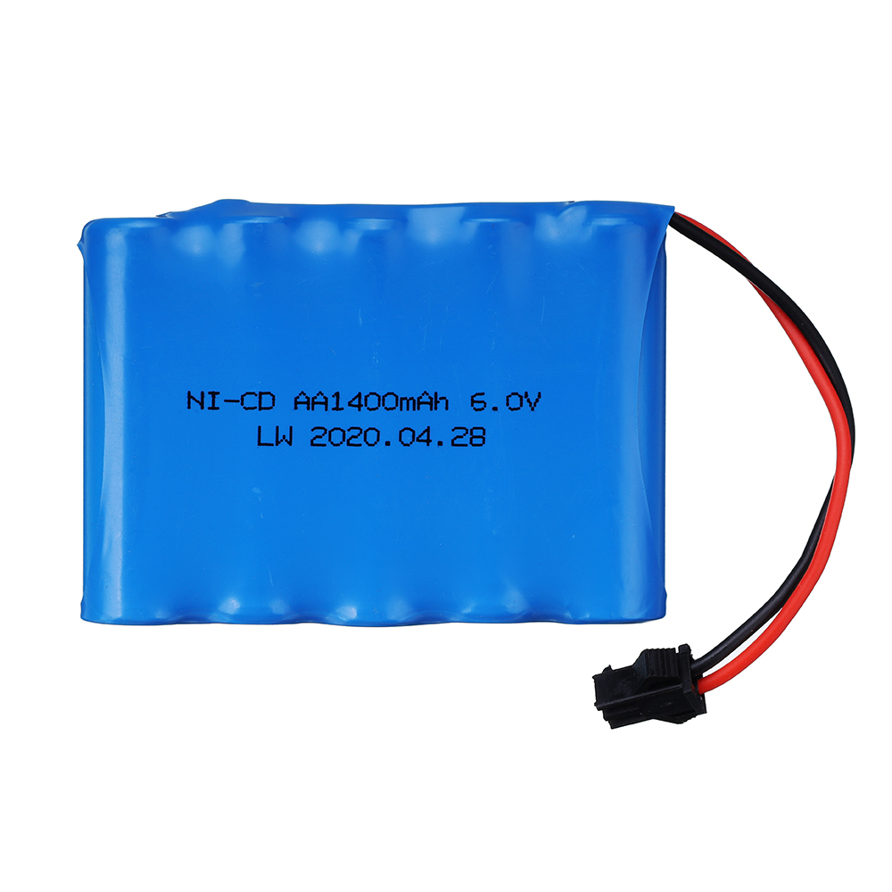 Batería NiCD de 6v y 1400mAh p - Rc Hobby Truck reseña y precio