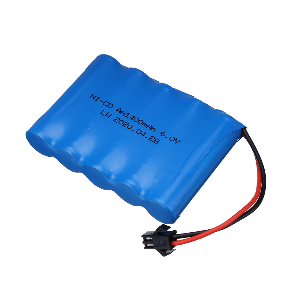 Batería NiCD de 6v y 1400mAh p - Rc Hobby Truck reseña y precio