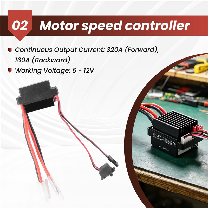 Controlador de velocidad ESC 3 - Rc Hobby De reseña y precio