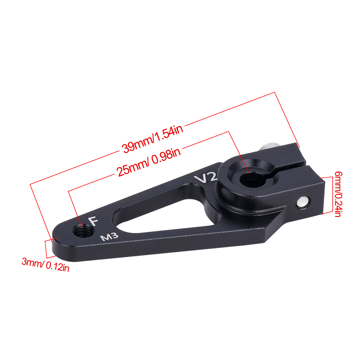 Brazo de Servo de Aluminio 707 - Rc Hobby Room reseña y precio