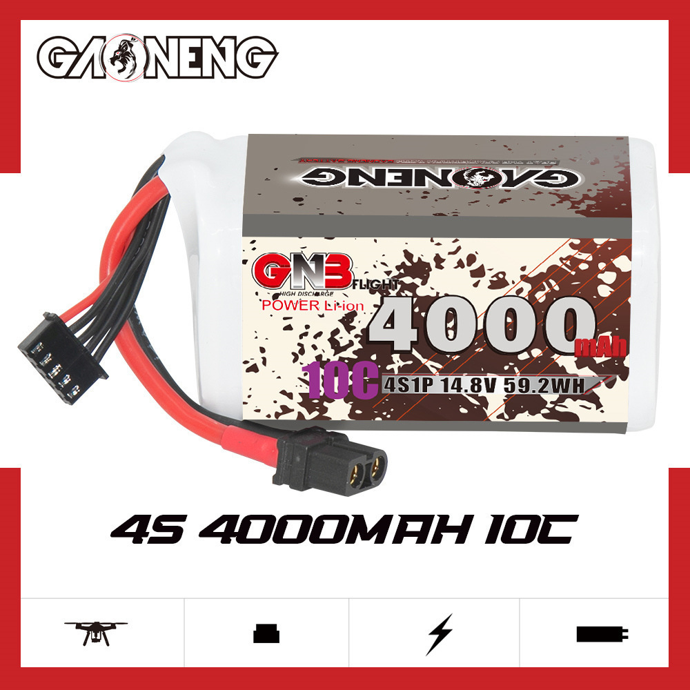 GNB 4000mAh 4S 14,8 V 10C 20C  - Lipo Battery 4S reseña y precio