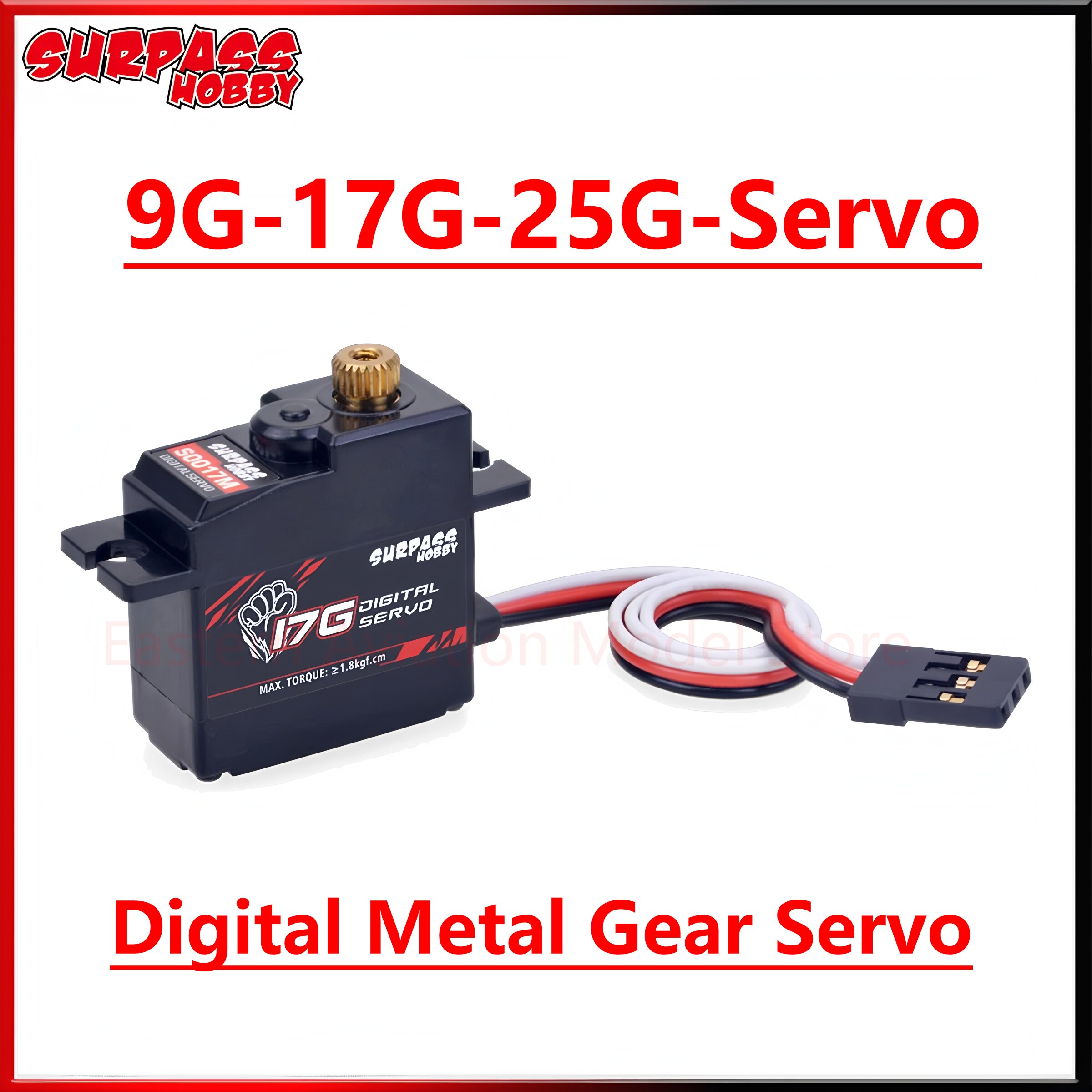 Surpass Hobby S009M 9G S0017M  - Rc Hobby De reseña y precio