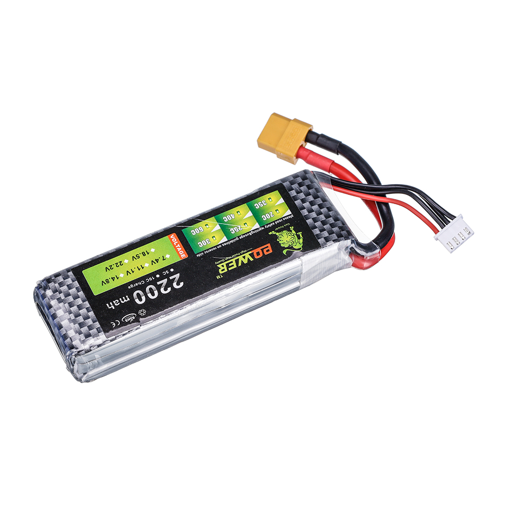 Batería Lipo 3S 11.1V 2200mAh  - Rc Hobby Airplanes reseña y precio