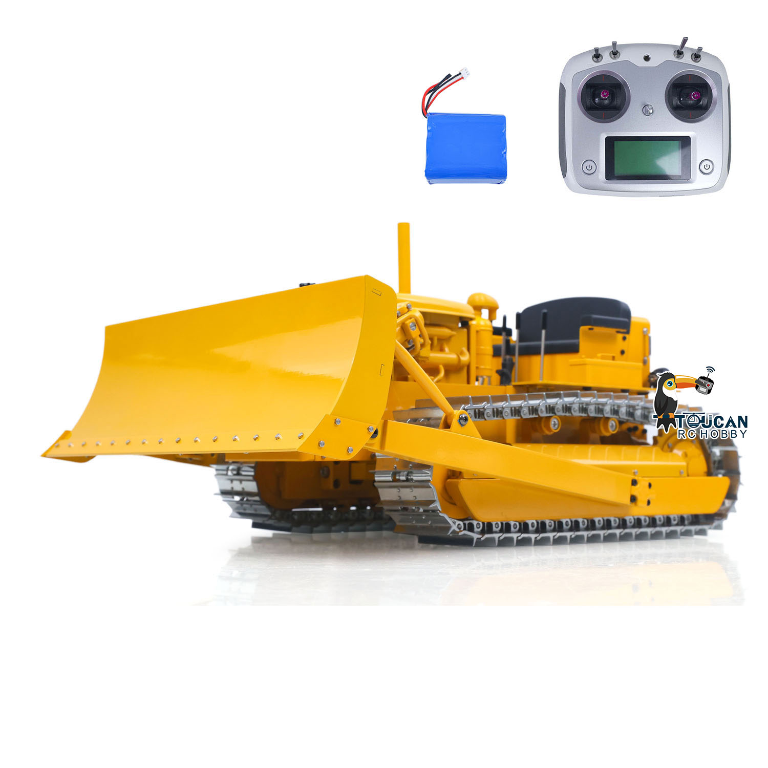 Bulldozer RC Hidráulico D7 1/1 - Rc Hobby Light reseña y precio