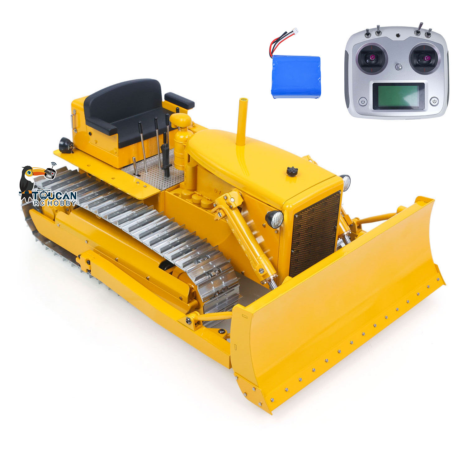 Bulldozer RC Hidráulico D7 1/1 - Rc Hobby Light reseña y precio