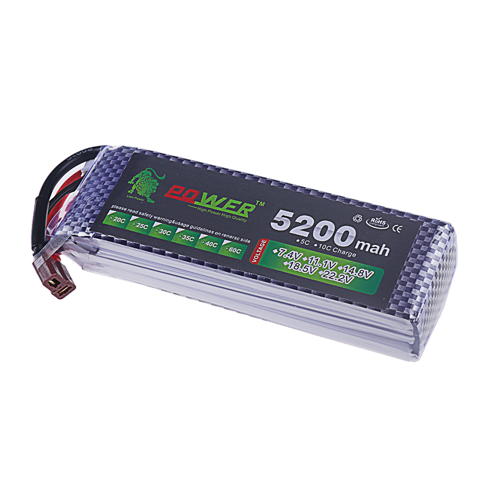 Batería Lipo 3S 11,1 V 5200mah - Rc Hobby Airplanes reseña y precio